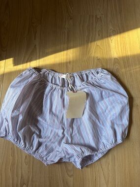 Charlie Beads  Striped Bubble Shorts
